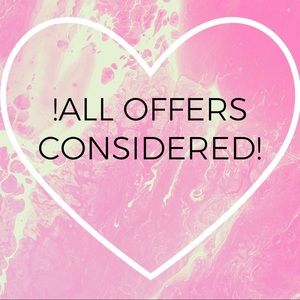 Send me an offer/make a bundle you won’t regret it